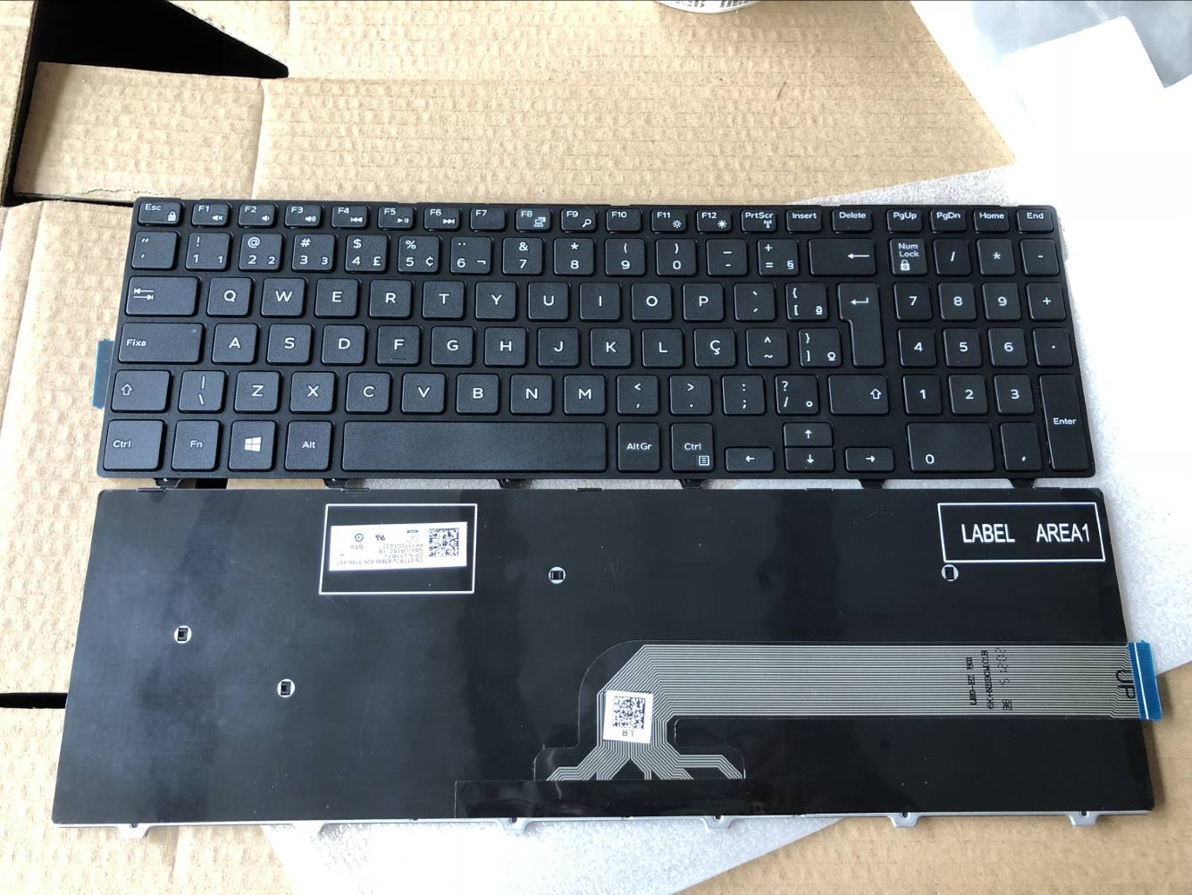 Keyboard Dell Inspiron 15 3000 5547 3542 5576 17-5000 3541 3543 5557 5548 BR