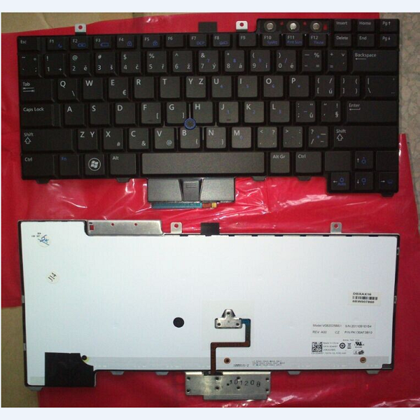 Keyboard Dell Latitude E6400 E6410 E5510 E5400 E6500 E6510 E5500 CZ with pointer