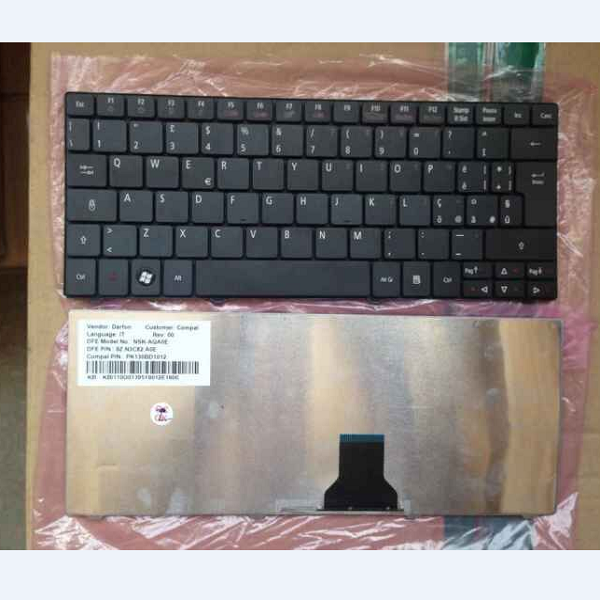 Keyboard ACER Aspire One 721 722 722H 751 751H 752 753 IT