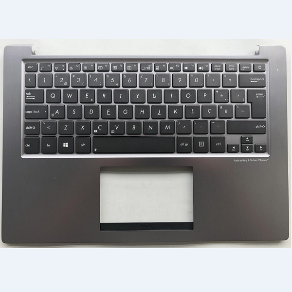 Keyboard Asus UX32A UX32LA UX32LN UX32VD UX32V UX32 PT black with palmrest with backlit