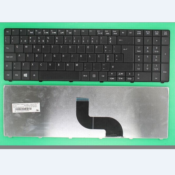 Keyboard ACER TM8571 E1-521 E1-531 E1-531G E1-571 E1-571G PT black