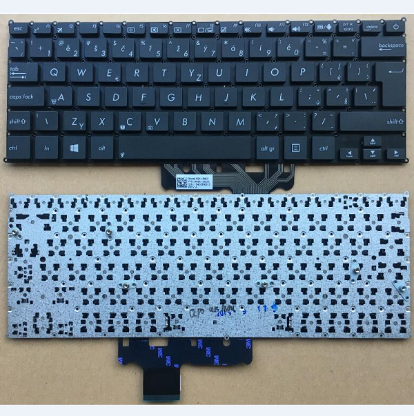 Keyboard Asus TX201 TX201LA CZ black