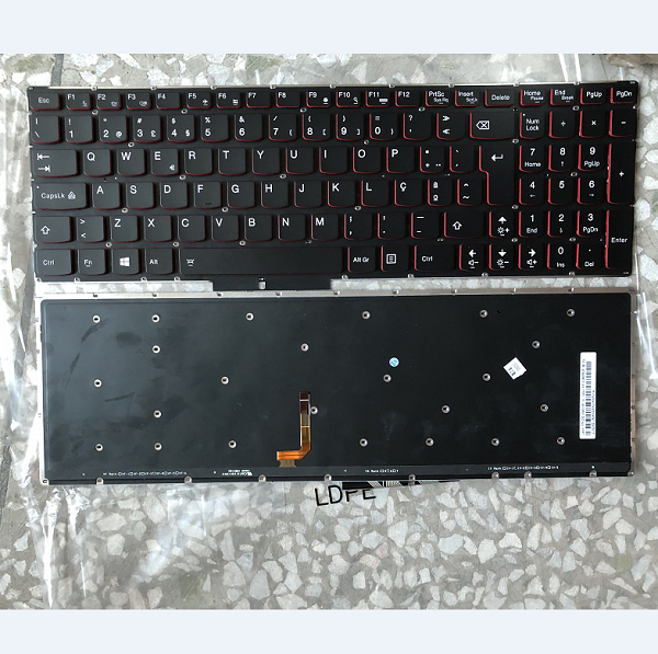 Keyboard for Lenovo Y50-70 Y70-70 PO Red backlit