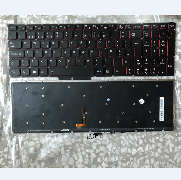 Keyboard Lenovo Y50-70 Y70-70 PO Red backlit